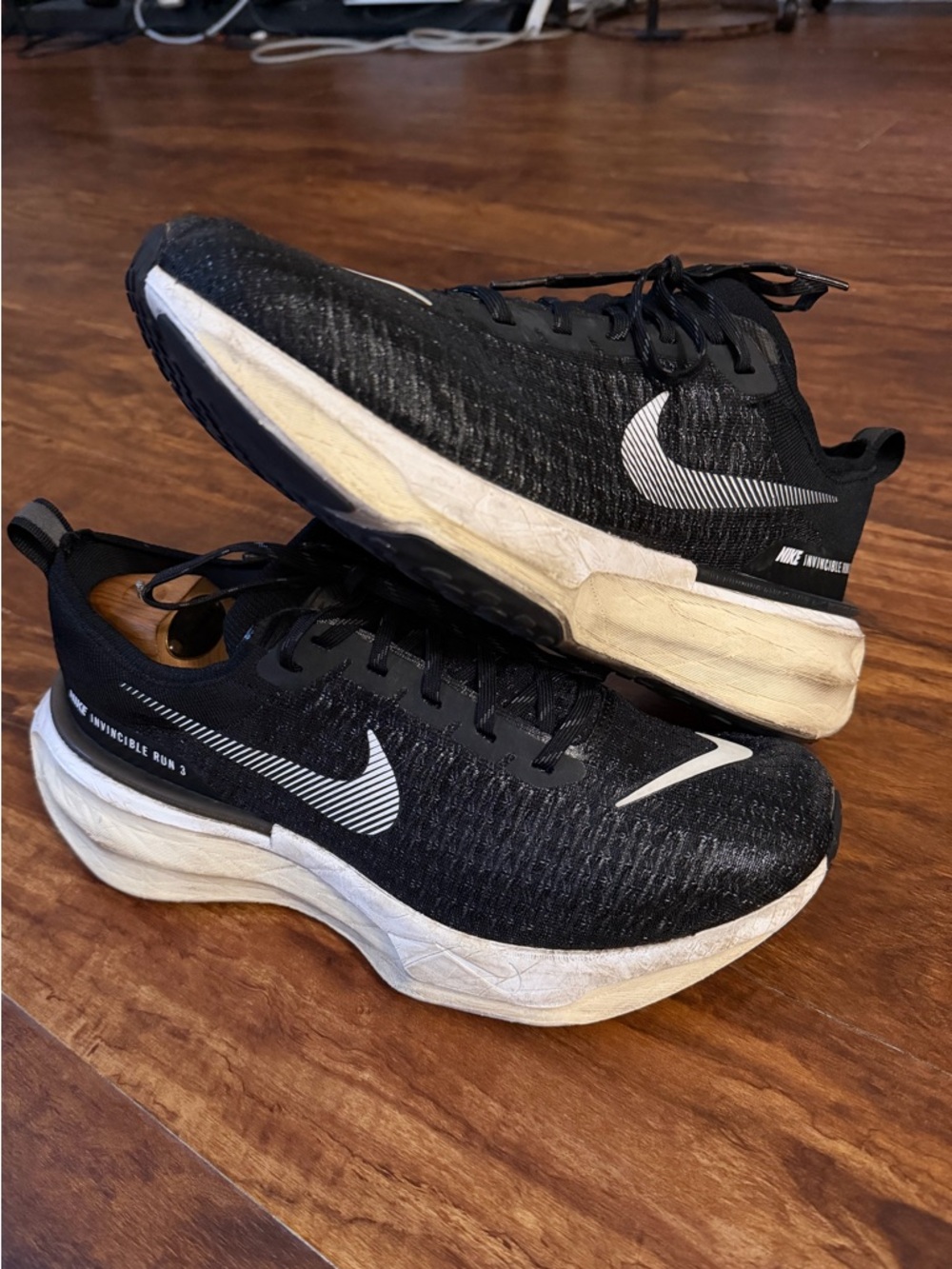 Nike ZoomX Invincible Run FK 3 Black Running FN1187-001 Men’s Size 11 Wide